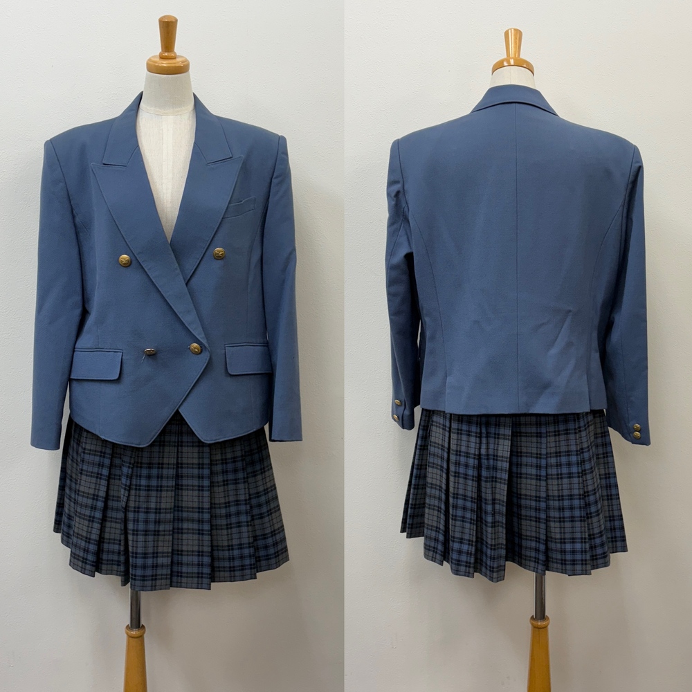 東京都 桜華女学院(現 日本体育大学桜華中学校・高等学校) 旧制服 上下セット 森英恵